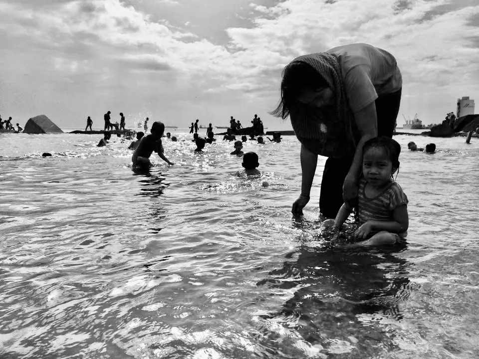 WADING IN