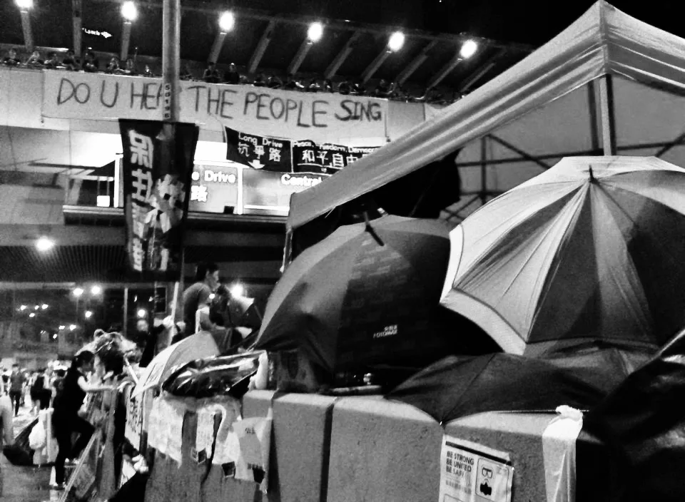 SLEEPING IN PROTEST