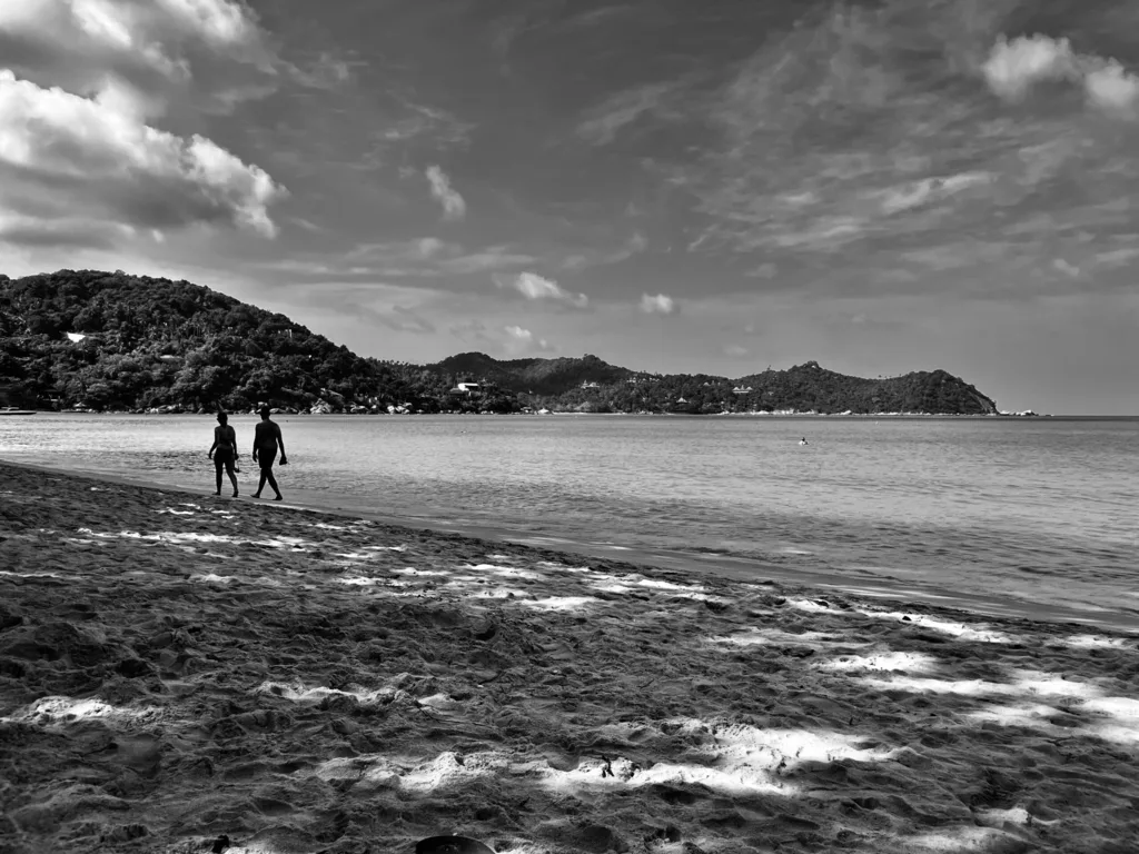 TWO ON THE SHORE