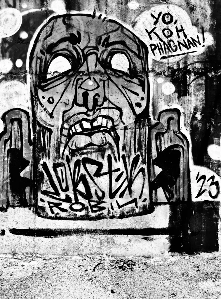 MASK ON THE WALL