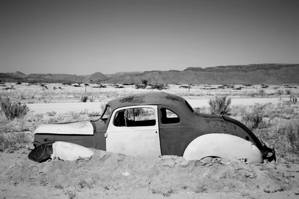 LEFT TO THE SAND